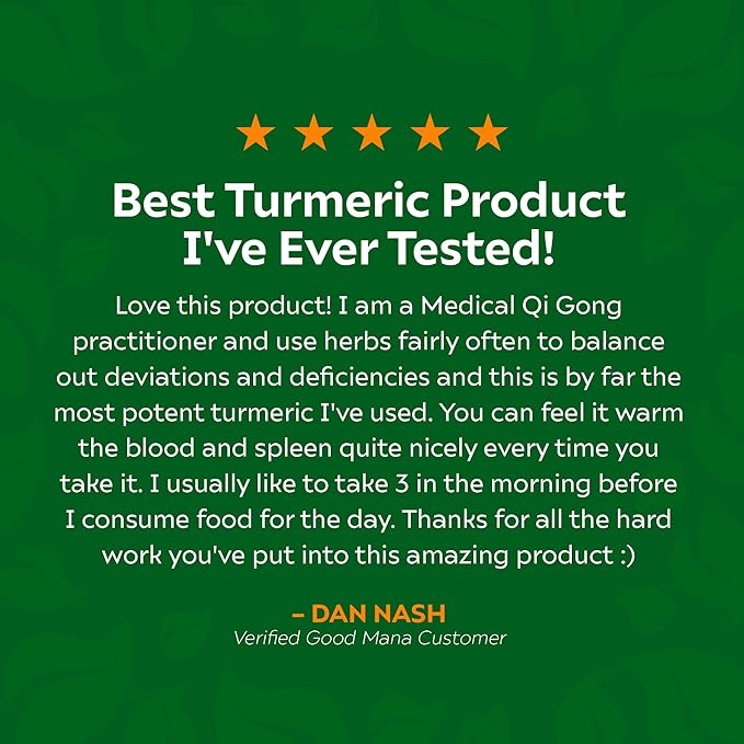 Good Mana Olena Gold Hawaii-Grown Turmeric Supplement - Organic Turmeric Curcumin with Black Pepper - Joint Support &amp Inflammation Relief - 60 Vegan Capsule