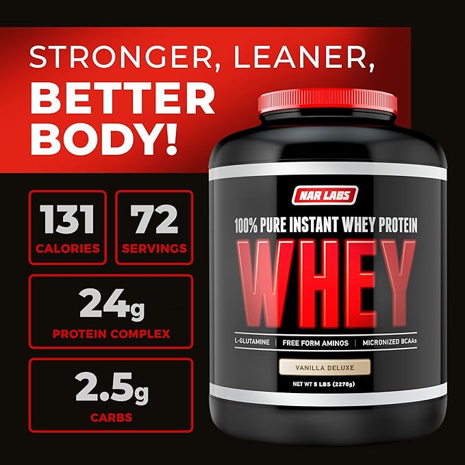 Pure Instant Whey Protein 5lbs (Vanilla Deluxe)