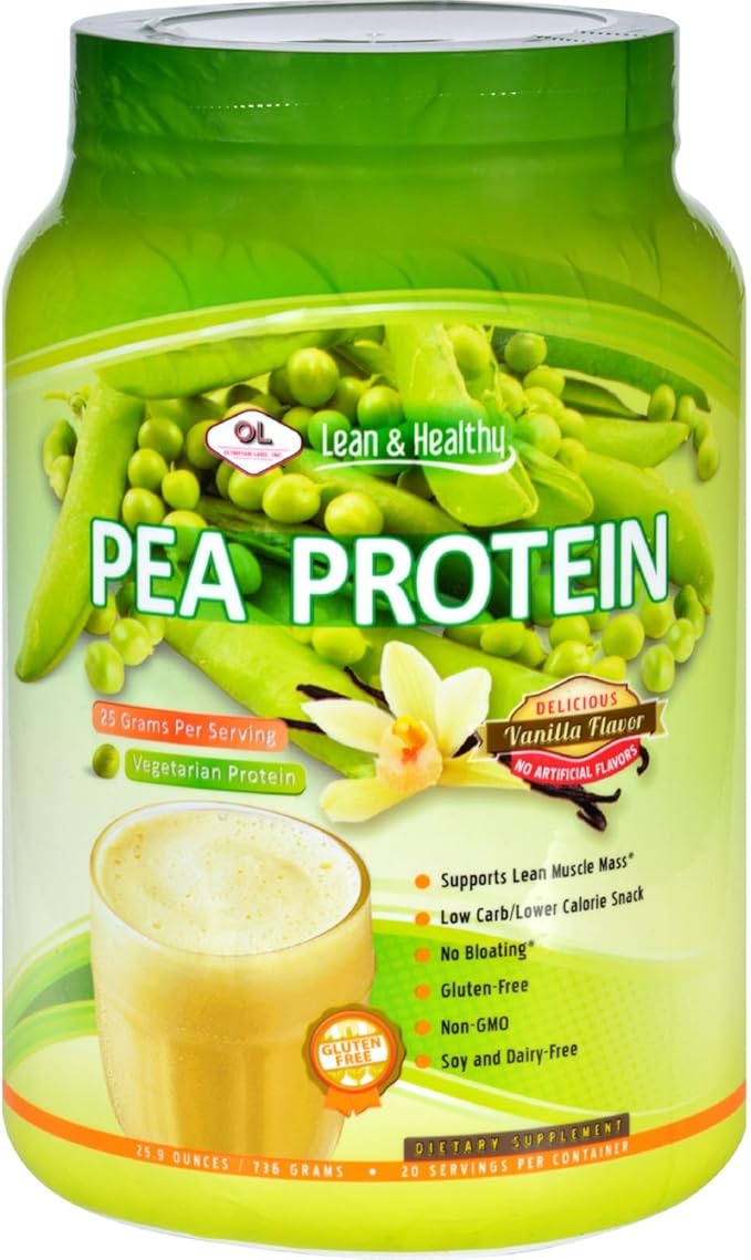 Olympian Labs Pea Protein Natural Vanilla 1000 Grams