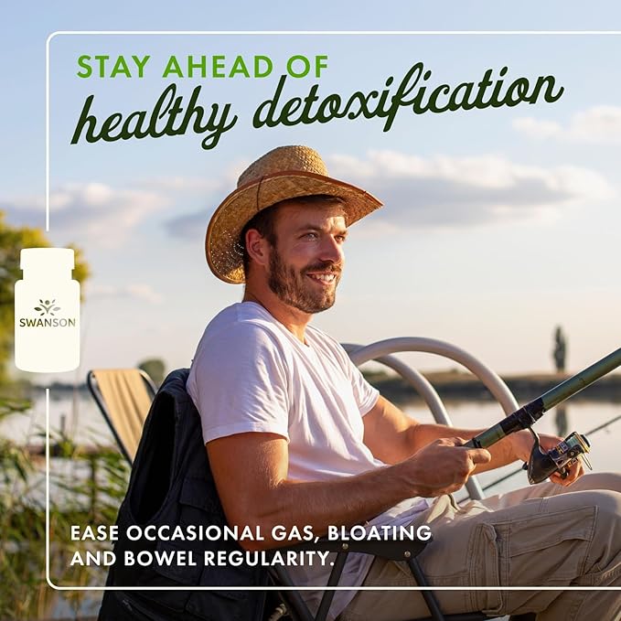 Swanson Activated Charcoal Digestive Support Supplement for Digestive-Comfort-Seeking Adults - 260 mg Per Capsule (120 Capsules 520 mg Per Serving 4 Pack)