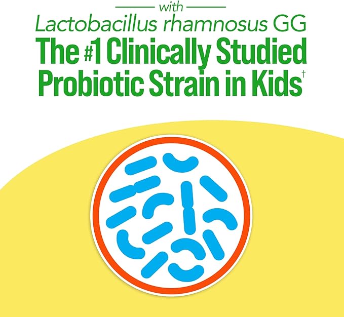 Culturelle Probiotics Ultimate Balance Probiotic for Antibiotics Ages 3+20 CountOrangeProbiotic for Kids Helps Restore Good Bacteria Lost During Antibiotic Use &amp Supports A Healthy Immune Syste