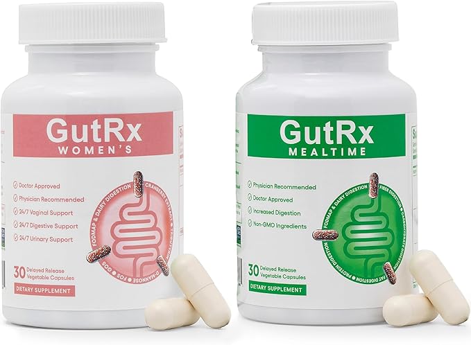 Women's Probiotic with Cranberry D-Mannose &amp Prebiotics + Digestive Enzymes Lactase Lipase &amp Bromelain for FODMAP Carb Fat &amp Protein Breakdown for Bloating Gas &amp Food Sensitivitie