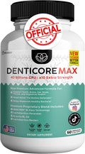 Max for Gums and Teeth Health - 40 Billion CFU Advanced Oral Probiotics Fresh Breath Support - 60 Capsules (1 Pack)