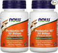 Probiotic10 50 Billion - Now Foods - 50 - VegCap -(Pack of 2)