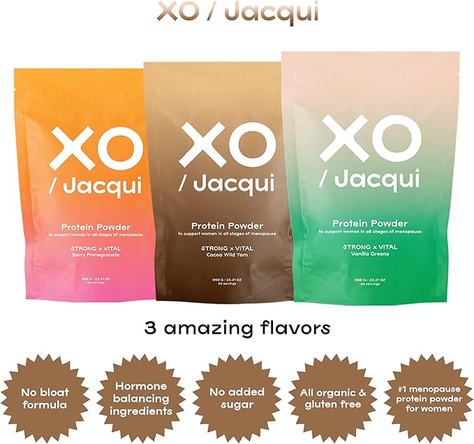 Organic &amp Vegan Protein Powder for Women Cacao-Chocolate Wild Yam – Delicious Protein Powder Made from 6 Science-Backed &amp Nutritious Ingredients – Organic Protein Powder Formulated to Support