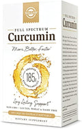 Solgar Full Spectrum Curcumin - 105 LiCaps - Superior Absorption - Brain Joint &amp Immune Health - Vegan Gluten-Free Non-GMO Dairy Free - 105 Servings