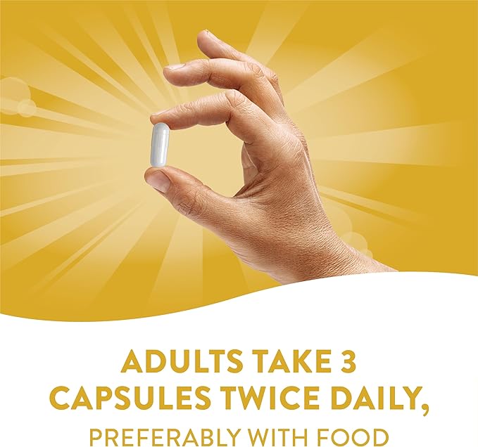Nature's Way Calcium Magnesium &amp Zinc Mineral Complex Supports Bone Health &amp Muscle Function* Immune Support* 250 Capsules (Packaging May Vary)