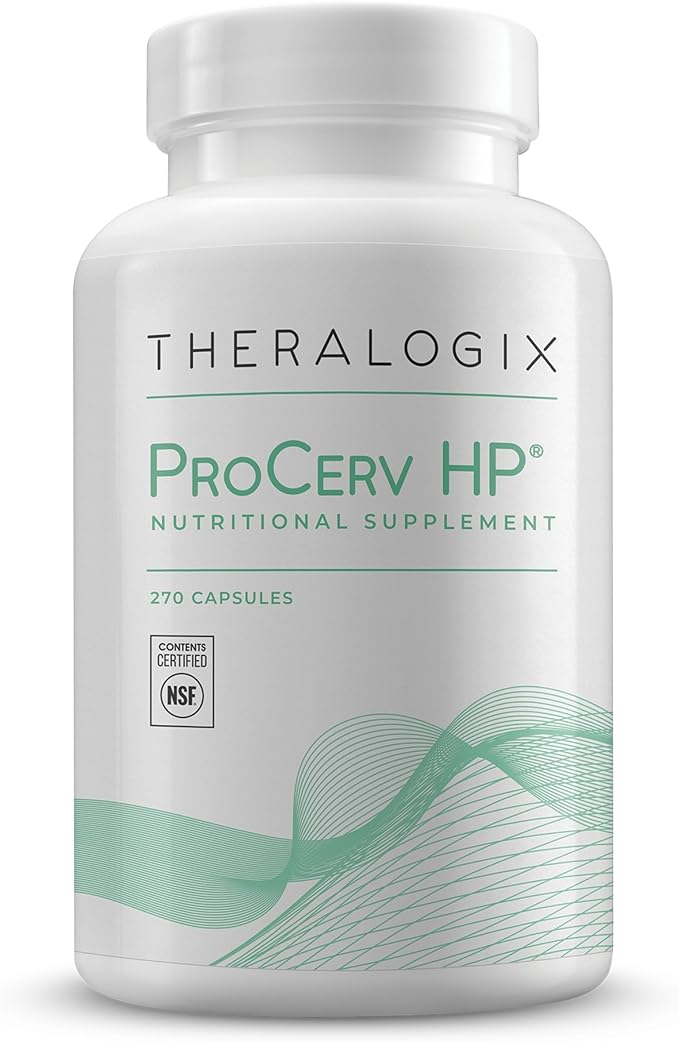 Theralogix ProCerv HP High-Potency Multivitamin - 90-Day Supply - Support for Women &amp Men - Immune Support Supplement - Includes Vitamin B Vitamin C Vitamin D &amp Zinc - NSF Certified - 270 Ca