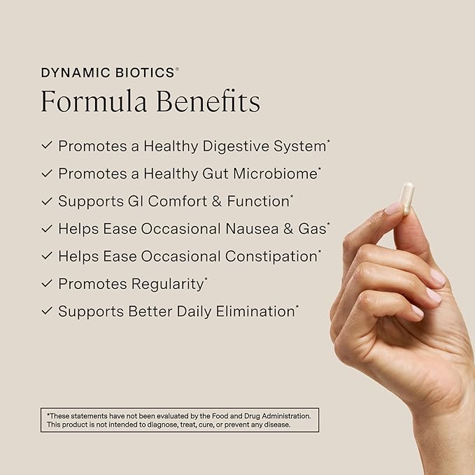 Stonehenge Health Probiotics 55 Billion CFU - 16 Strains Prebiotic Synbiotics Dynamic Biotics - Lactobacillus Acidophilus Delayed Release Shelf Stable Non-GMO Gluten Free Veggie Capsule