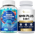 Mens Multivitamins Gummies &amp NMN Supplement Bundle