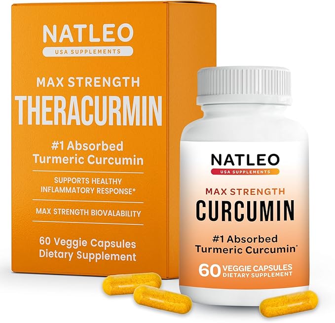 Theracurmin Turmeric Curcumin Supplement 60 Count High Absorption Turmeric &amp Curcumin -Joint Support Supplement - 42.6X More Bioavailablity