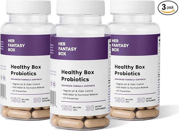 Her Fantasy Box | Healthy Box Probiotics 3 Pack