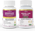 Women’s Wellness Bundle – Vaginal Probiotics + Akkermansia for Menopause丨Supports Vaginal Flora PH Balance Estrogen Health &amp Gut Comfort