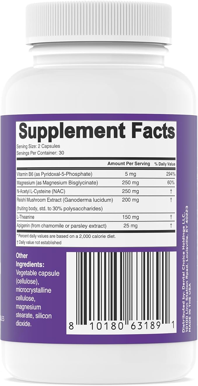 AIRWAAV Pro Sleep – Melatonin-Free Nighttime Recovery Supplement | Magnesium Bisglycinate | Helps You Relax Naturally Support Deep Sleep Cycles &amp Wake Up Clear | Non-GMO 60 Capsules