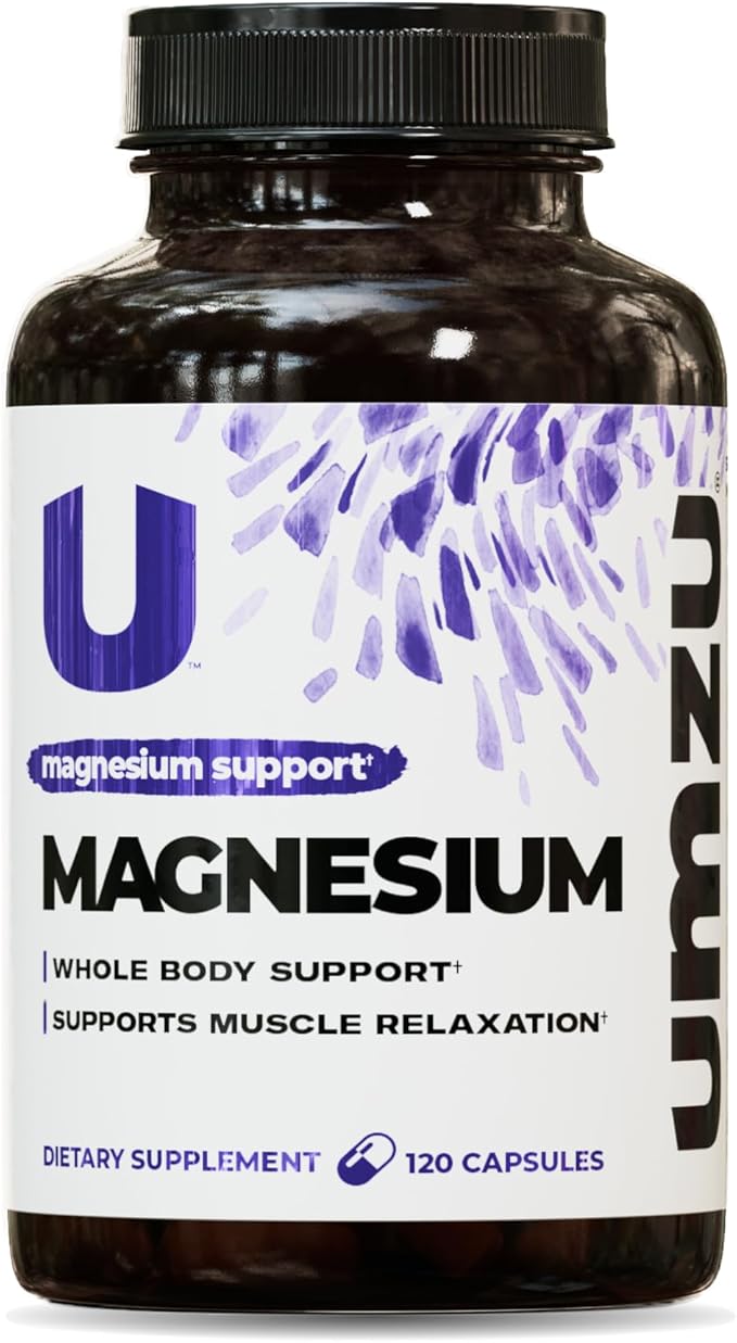 UMZU Daily Magnesium 30 Day Supply – Advanced Bioavailable Magnesium Complex with 3 Highly Absorbable Forms – Naturally Supports Energy Metabolism Muscle Relaxation Calmness &amp Overall Wellness