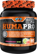 Humapro | Amino Acids Protein Matrix for Humans | 99% Utilization for Lean Muscle | Vegan Gluten Free | 667g / 90 Servings (Strawberry Kiwi)