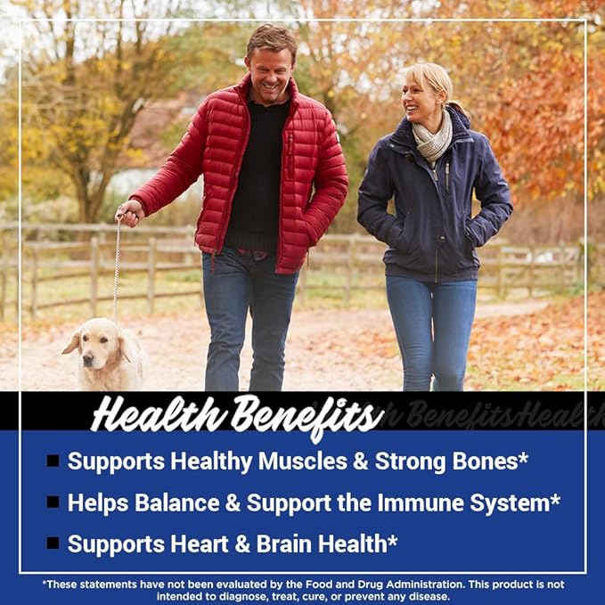 FarmHaven Magnesium Glycinate &amp Malate Complex w/Vitamin D3 100% Chelated for Max Absorption Vegetarian – Bone Health Nerves Muscles 180 Capsules 90 Days