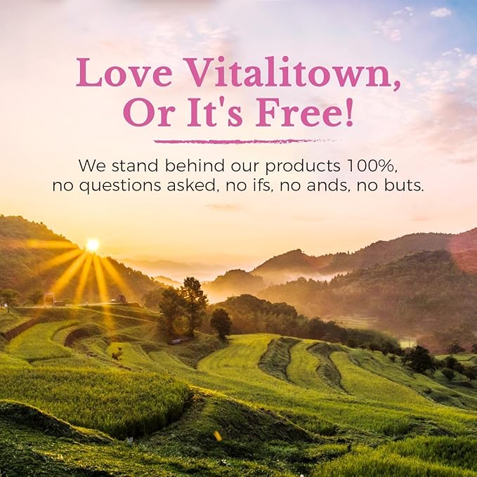 Vitalitown Women's Probiotics | 100 Billion CFUs 18 Strains | Prebiotics VC &amp B6 Cranberry | Shelf Stable | Vaginal Urinary Digestive &amp Mood Support | 60 Vegan Caps