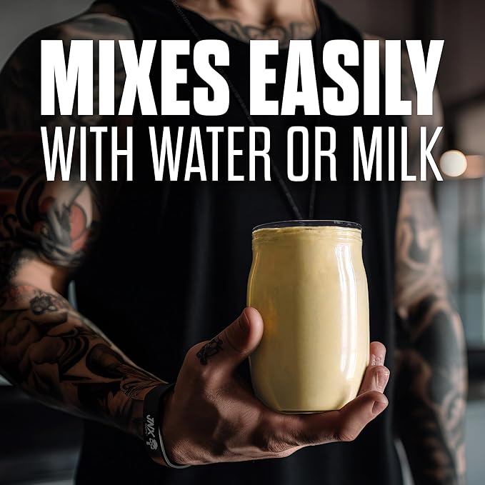 JNX SPORTS The Curse! Ultra Premium Whey Protein Powder Vanilla Bean 2lb | 25g Protein Per Serve Primary Source Whey Isolate