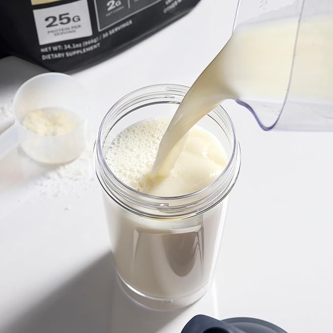NOBULL Grass-Fed Whey Protein Isolate | Clean Whey Protein Powder for Muscle Growth Recovery &amp Performance Nutrition Vanilla 30 Servings