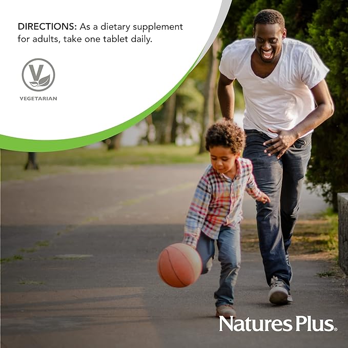 NaturesPlus Ultra II Daily - 60 Tablets - Multivitamin with Whole Foods for Overall Well-Being - Supports Energy &amp Immune Health - Sustained Release - 60 Servings