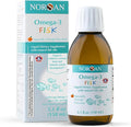 NORSAN Omega-3 Fisk Kids Liquid Fish Oil - High Dose 1030 mg Omega-3 per Serving | Easy to Consume and Without Unpleasant Regurgitation | Supports Heart Brain &amp Vision*