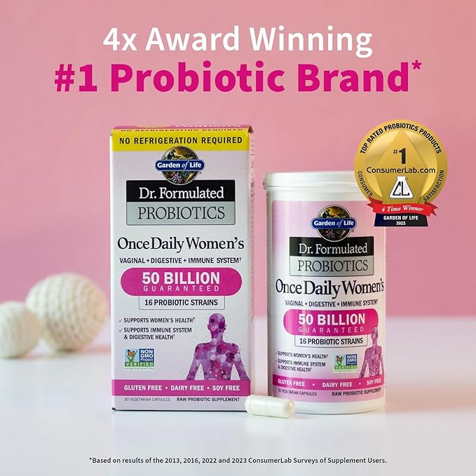 Garden of Life Women's Probiotics &amp Multivitamins Bundle (2 Items)