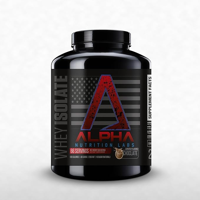 Whey Isolate Protein Powder - Banana Flavor 28g of Protein Protein Source Low Carb Classic Specialty