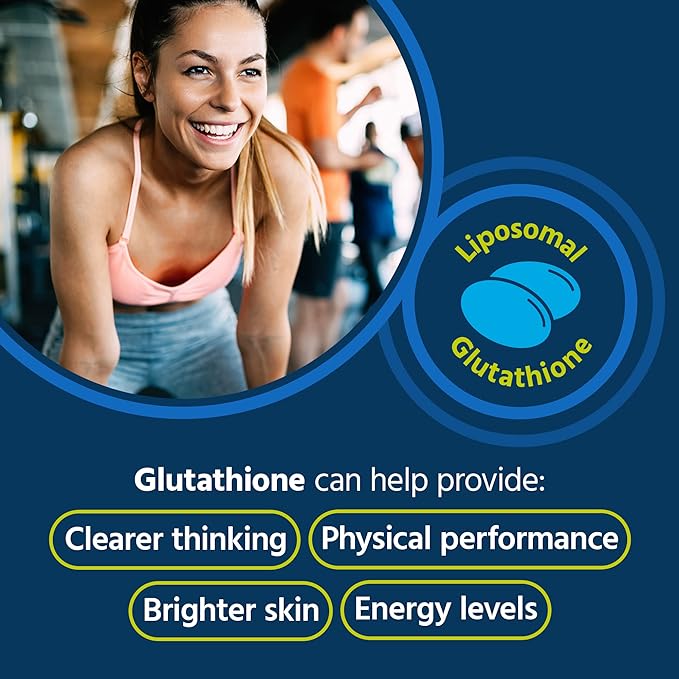 Core Med Science Liposomal Glutathione Supplement (500mg 60 Softgels) - Pure Reduced Setria with Phospholipid Complex - Antioxidant Supplement for Energy and Skin