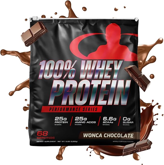 Goliath Labs 100% Whey Protein Cold Filtered Whey Protein - Rapid Amino Acid Delivery - Natural Coco for a Rich Chocolate Flavor - Tub Weighs 5 Pounds Contains 68 Servings