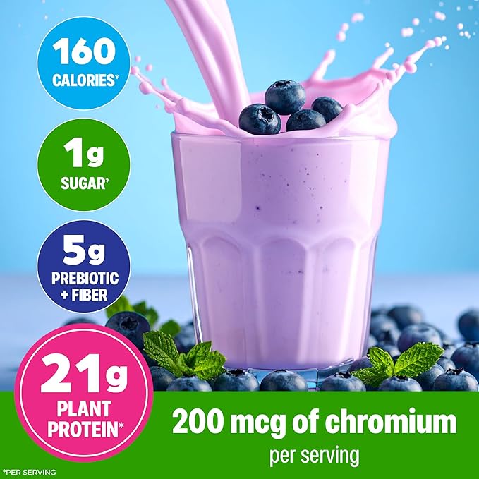 Orgain Organic Protein + Metabolism Blend Powder Vanilla Bean - 21g Plant Protein 5g Prebiotic Fiber No Lactose Ingredients Low Sugar Non-GMO for Shakes &amp Smoothies 1.71 lb