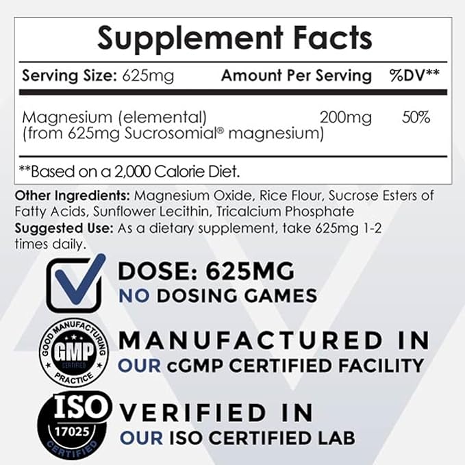 Nootropics Depot Optimized Magnesium Supplement | MicroMag Powder | 60 Grams | 200mg of Elemental Magnesium Per Serving | Supports Brain Health + Sleep Quality | Promotes Relaxation