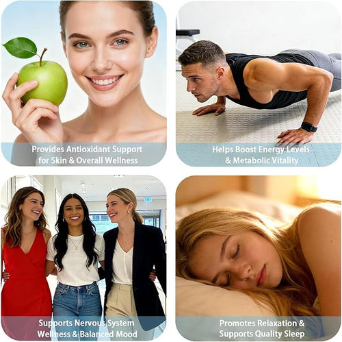 25-in-1 Magnesium Complex Supplement with Ashwagandga | High Absorption Magnesium Glycinate for Muscle Nerve &amp Sleep Support | Vegan Stress Relief &amp Energy Support Capsules for Women &amp Me