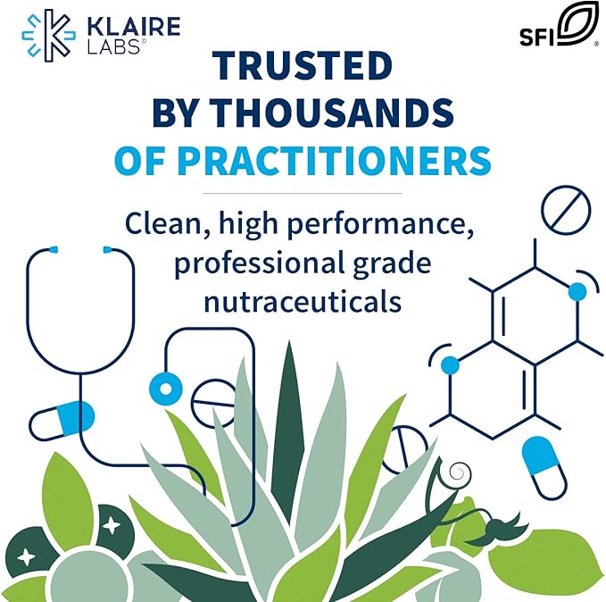 Klaire Labs SFI Health Ther-Biotic Complete - 25 Billion CFU Gut Probiotics for Women and Men - Hypoallergenic 12 Strain Probiotic Capsules for Digestive Health and Immune Support (120 ct 2 Pack)