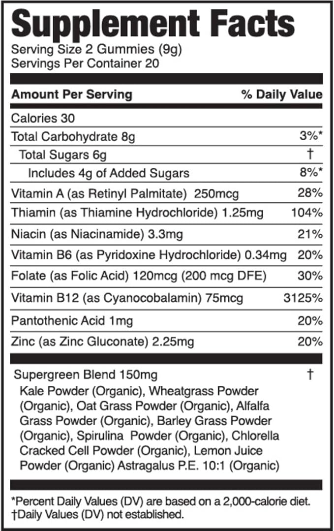 JUGO Beauty + Energy Gummies Bundle – Collagen Biotin &amp Vitamin B12 – Supports Hair Skin Nails &amp Natural Energy – Plant-Based &amp Gluten-Free