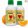 ChildLife Essentials Liquid Calcium Supplement for Kids - Baby Calcium with Magnesium Zinc and Vitamin D3 - Orange Flavor 16 fl oz (2 Pack)