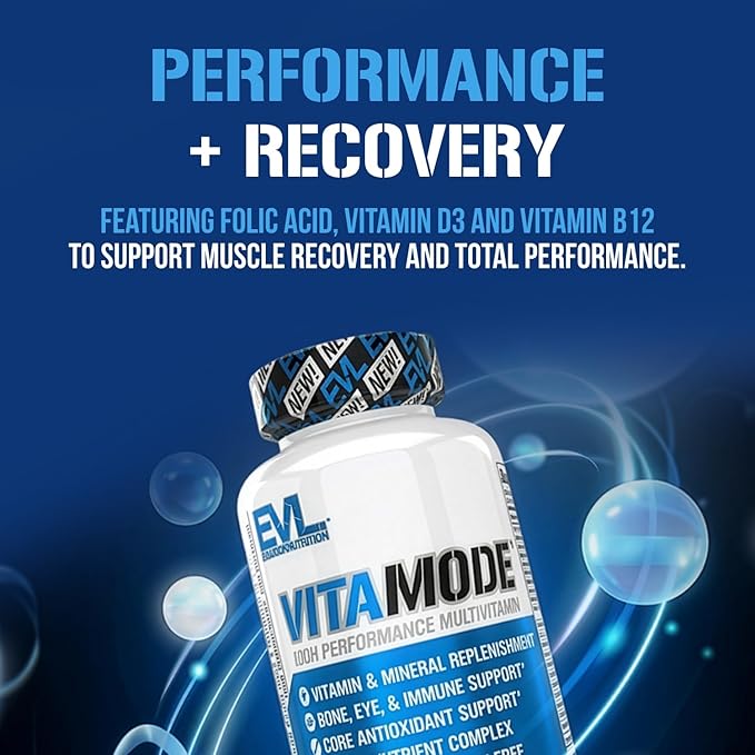 EVL Advanced Daily Multivitamin - Men's Multivitamin with Essential Minerals Phytonutrient Complex and VitaMode Active Mens Vitamins for Energy with Lycopene for Muscle Bone and Immune Support