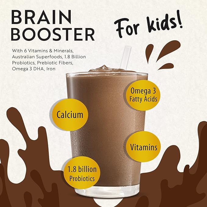Focus Supplement for Kids Brain Boost - Omega-3 DHA Flaxseed Natural &amp Attention Supplement for Kids with Attention Challenge Support Focus Vitamins 8.82oz (250g)
