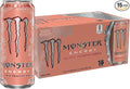 Monster Energy Ultra Peachy Keen Sugar Free Energy Drink 16 oz | Pack of 15