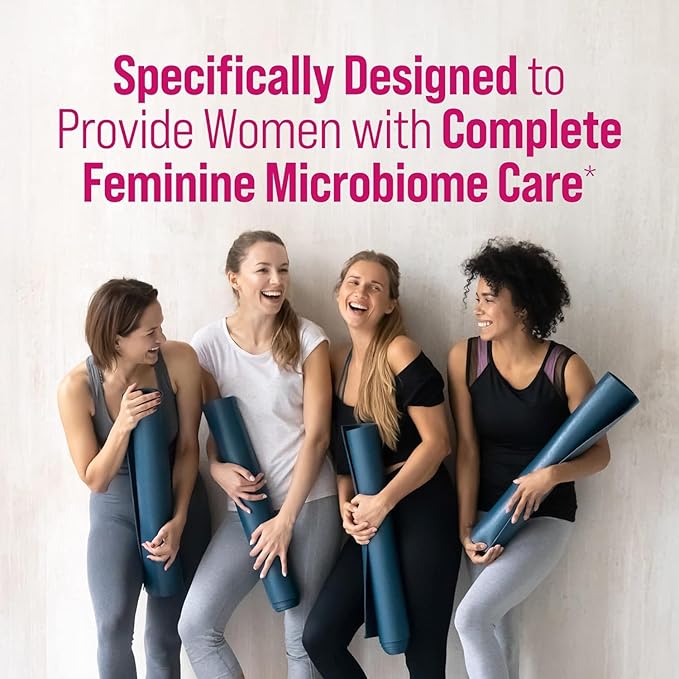 Culturelle 4-in-1 Probiotics for Women Daily Probiotic &amp Prebiotic Supplement to Support Vaginal Health Digestive Health Immune Health Occasional Diarrhea Gas &amp Bloating Relief Non-GMO