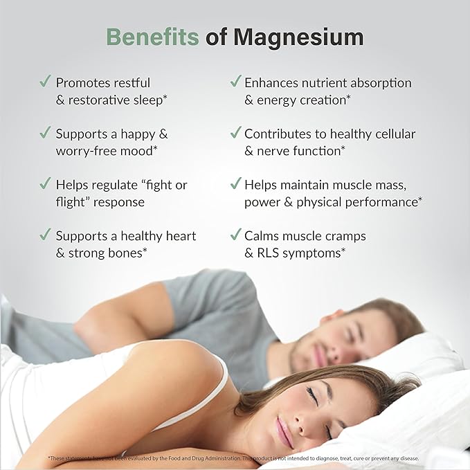 Organixx Magnesium 7 Supplement Natural Magnesium Capsules for Sleep Support Muscle Recovery with Vitamin B6 and Manganese Citrate and Glycinate Vegan Non GMO 180 Count (60 Capsule 3 Pack)