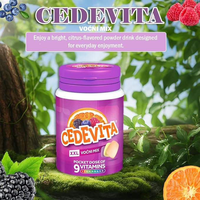 SORINA Cedevita Multivitamin Healthy and Sweet Candies (Lemon)