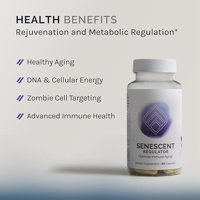 InfiniWell Joint Protocol Bundle – Senescent Regulator 60ct DNA Prime 60ct Senolytic Longevity 30ct – Support Healthy Aging Cellular Renewal &amp Cognitive Resilience