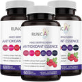 6X 6-in-1 Mixed Berry &amp Cherry Antioxidant Supplement - Urinary Tract Health &amp Immune Support - 180 Vegan Capsules 90-Day Ultimate Supply