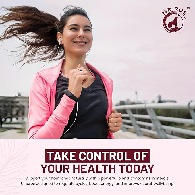 PCOS Multivitamin for Women – Happy Hormones Formula – Myo &amp D-Chiro Inositol 40:1 Omega-3 Vitamin D3 Zinc &amp Magnesium – 120 Vegan Capsules