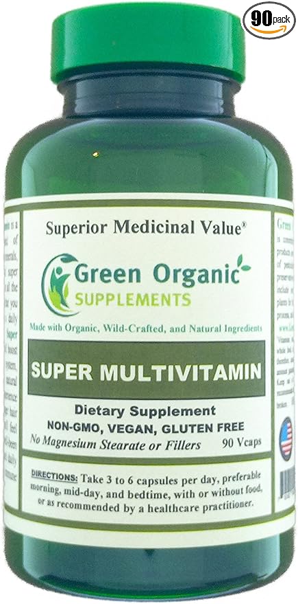 Multivitamin Super 90 VCaps High Absorbable Non-GMO Gluten-Free