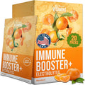 Dr. Price’s Electrolyte &amp Vitamin C Powder Packets – Immune Support Mandarin 20 Packs | 1000mg Vitamin C + Zinc 72 Trace Minerals | Sugar-Free Doctor-Formulated for Kids &amp Adults Made in