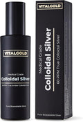 True Colloidal Silver 60 PPM - Free from Ionic Silver - 100ml Glass Bottle with Atomiser Spray Cap