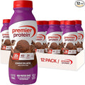 Premier Protein Shake Chocolate 30g Protein No Added Sugar 24 Vitamins &amp Minerals to Support Immune Health 11.5 fl oz 12 Pack