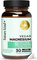 Future Kind Magnesium Glycinate Supports Muscle and Nerve Function High Absorption Chelated Magnesium Supplement Nightly Calm Energy &amp Metabolism Highly Bioavailable &amp Potent - 30 Vegan C